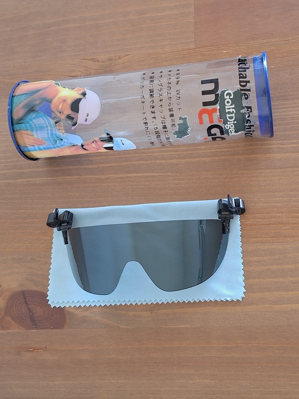 Unisex Brand New Clip Cap Golf Sunglasses